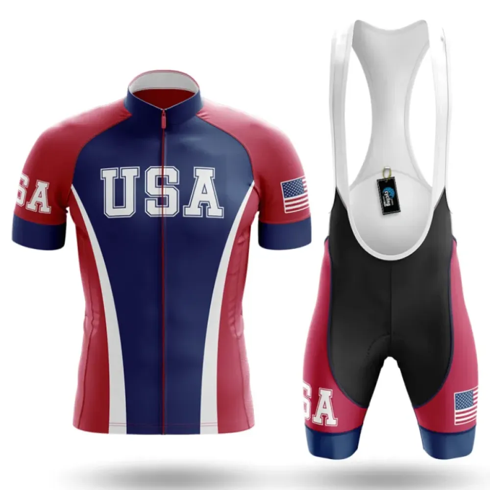 American Spirit Cycling Kit USA Pride Navy/Red/White
