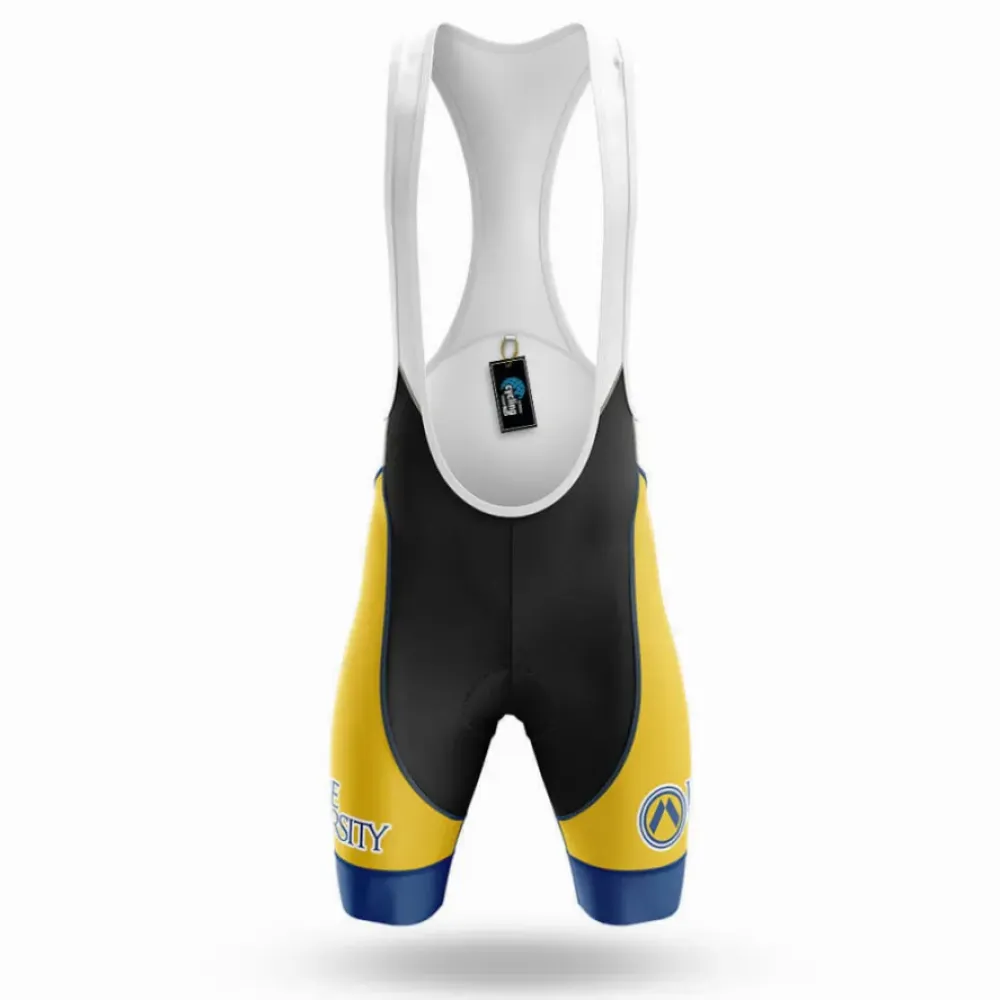 La Salle University Cycling Bibs Ver.2 Comfortable Yellow/Black/White