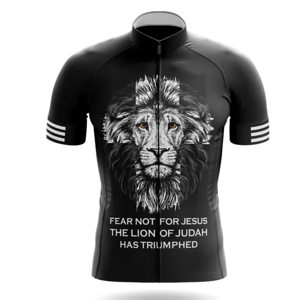 Lion Cross Cycling Jersey Triumph Black/White/Grey
