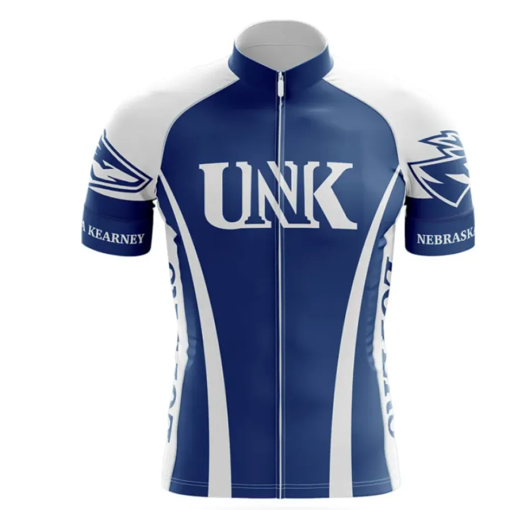 University of Nebraska at Kearney Cycling Jersey Blue/White/Navy