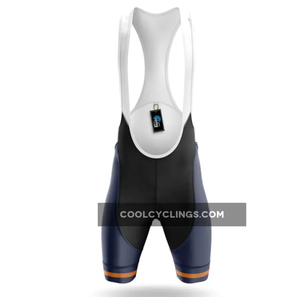 Cycling Bibs Sunset Navy/White/Orange