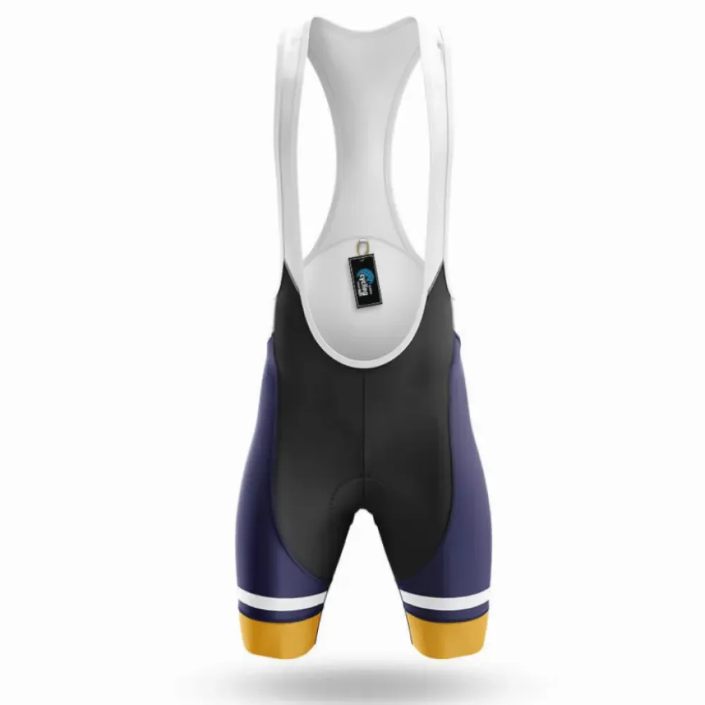 Cycling Bibs Beer Element Navy/Gold/White