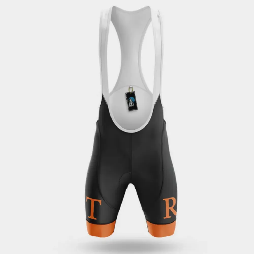 Rochester Institute of Technology Cycling Bibs Ver.2 Breathable Black/Orange/White