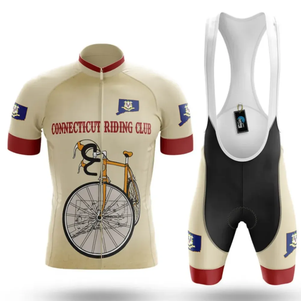 Connecticut Riding Club Cycling Kit Vintage Beige/Red/Black