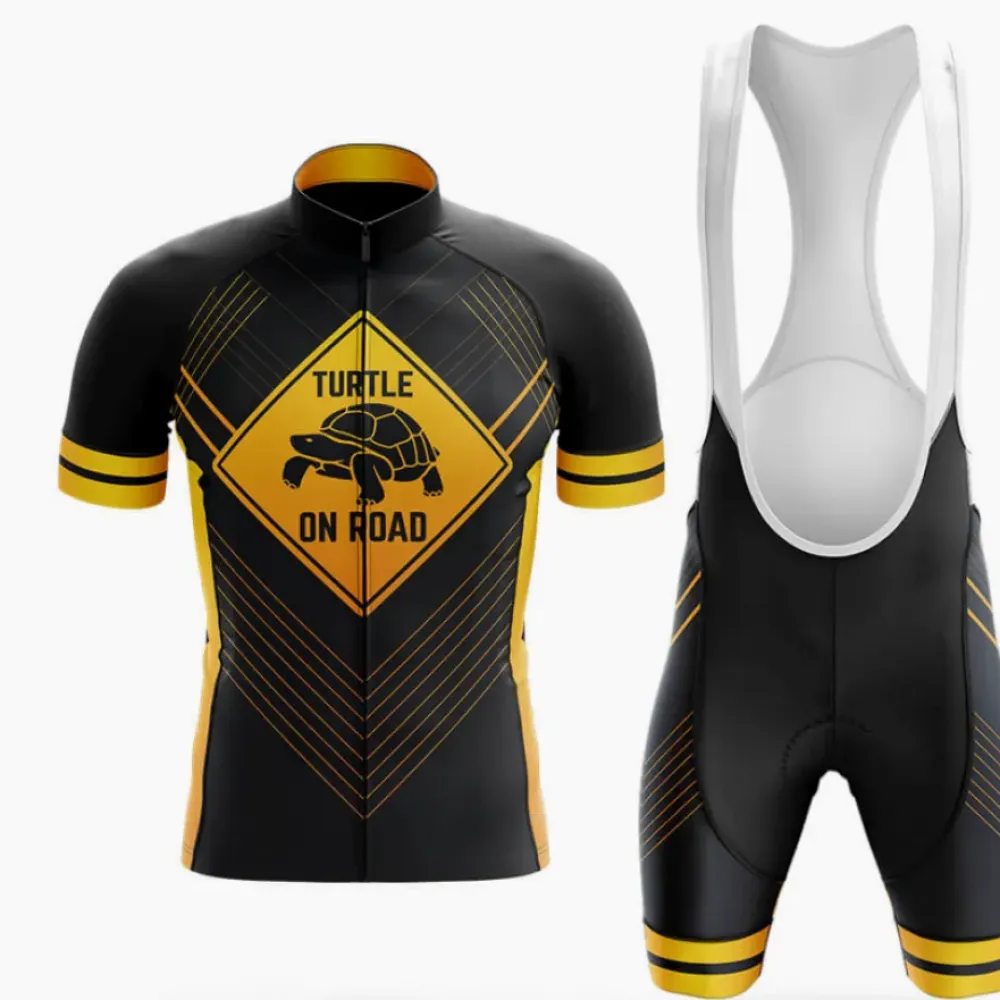 Turtle On Road Safety Kit Black/Yellow/Gold