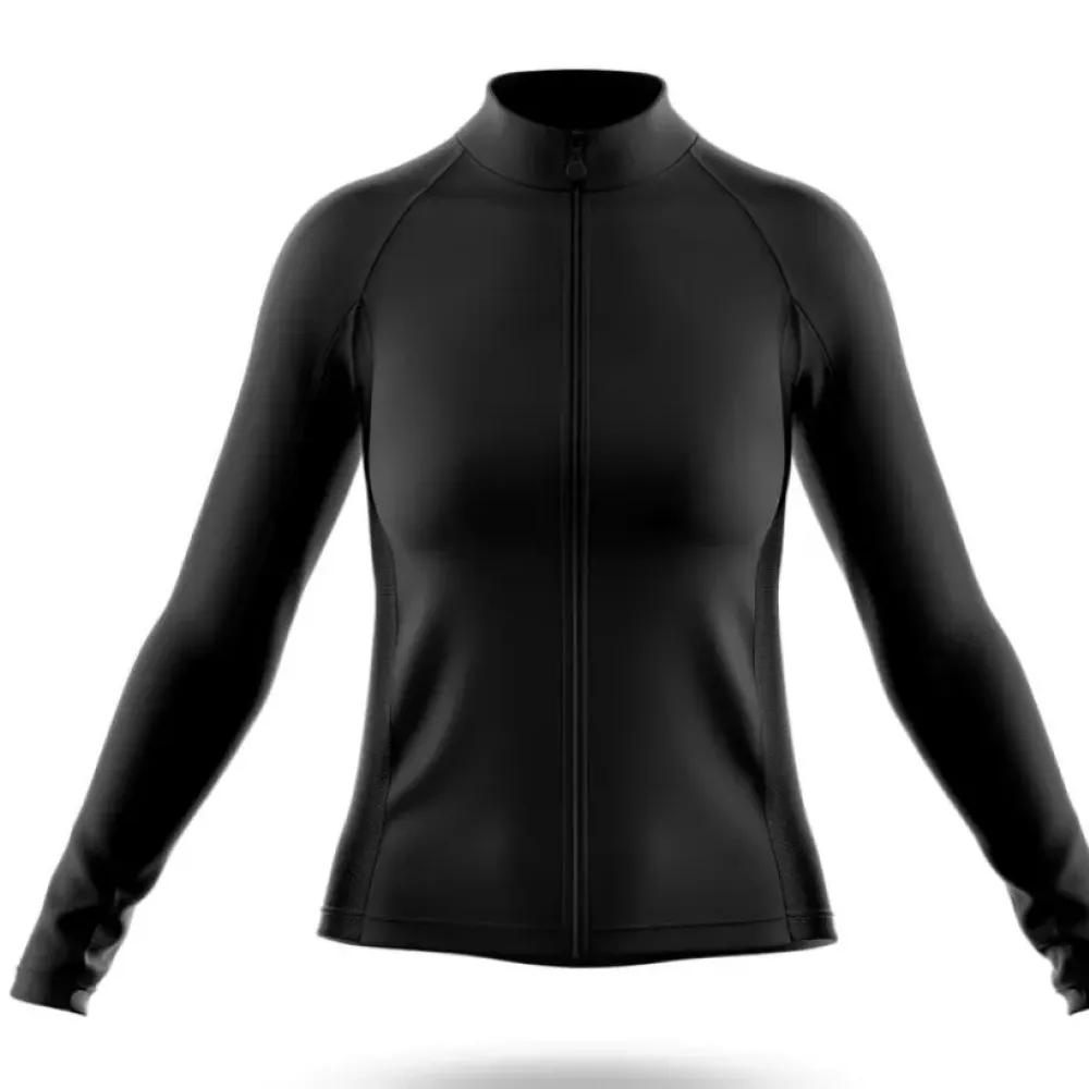 Cycling Jersey Long Sleeve Black/Red/Grey