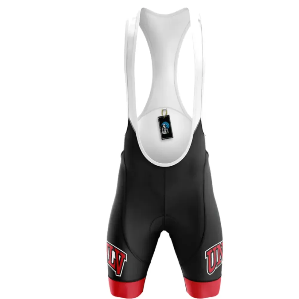 University of Nevada Las Vegas Cycling Bibs Ver.3 Comfortable Black/Red/White