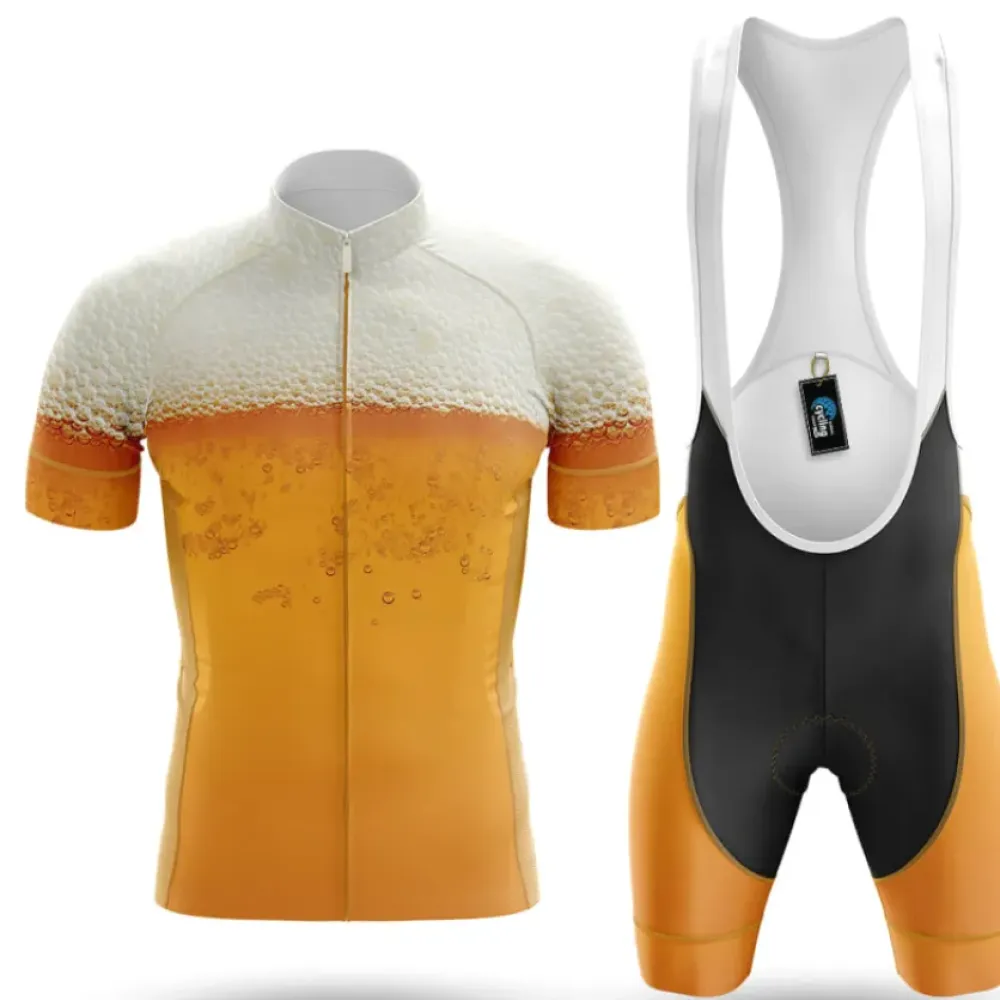 Cycling Kit Beer Yellow/White/Gold