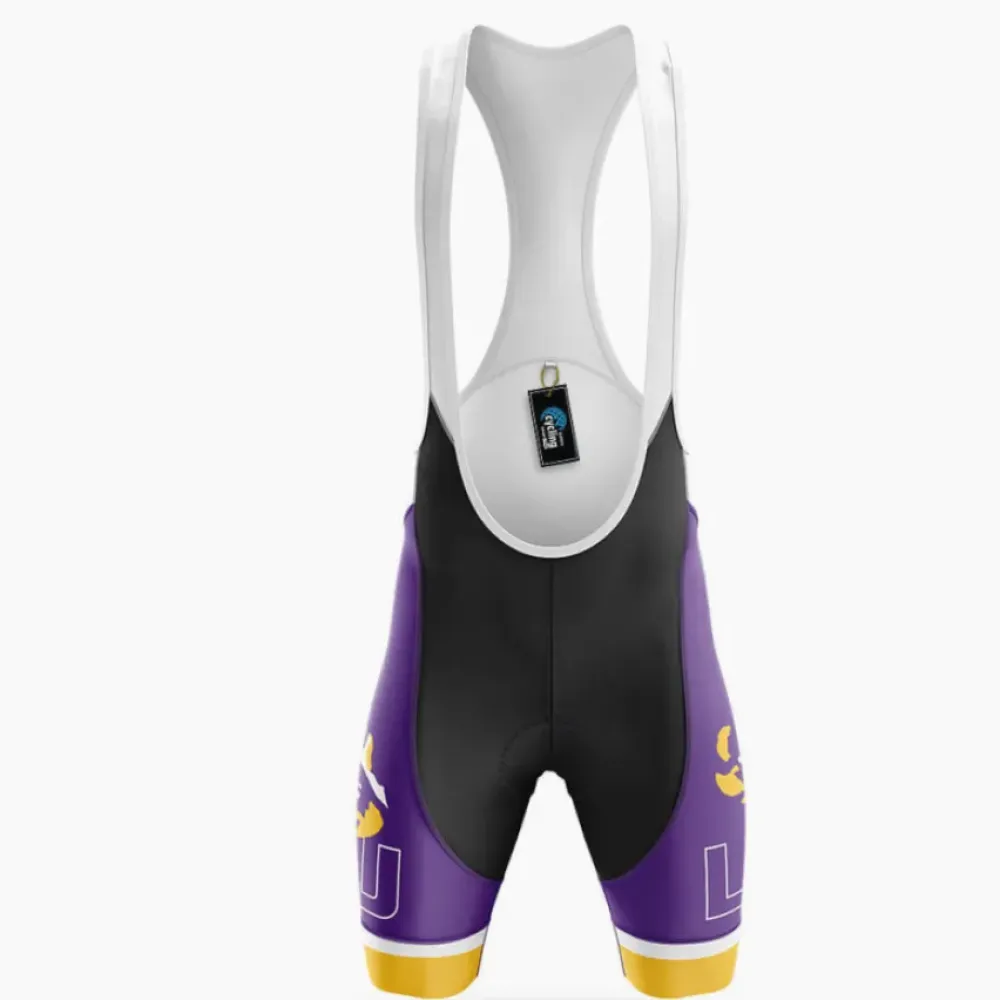LSU Tigers Eye Cycling Bibs //