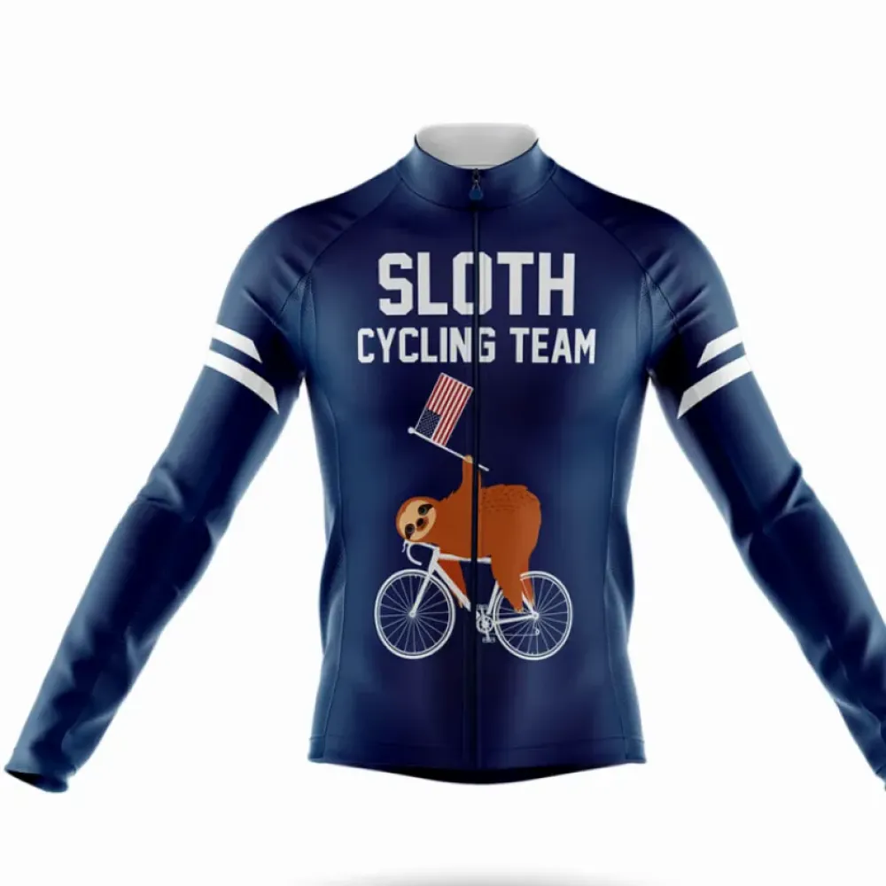 Sloth Cycling Team USA S7 Navy/White/Red