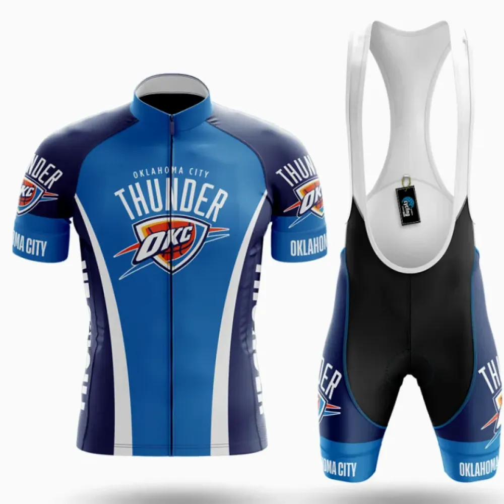 Thunder Cycling Kit Full Set Blue/White/Navy