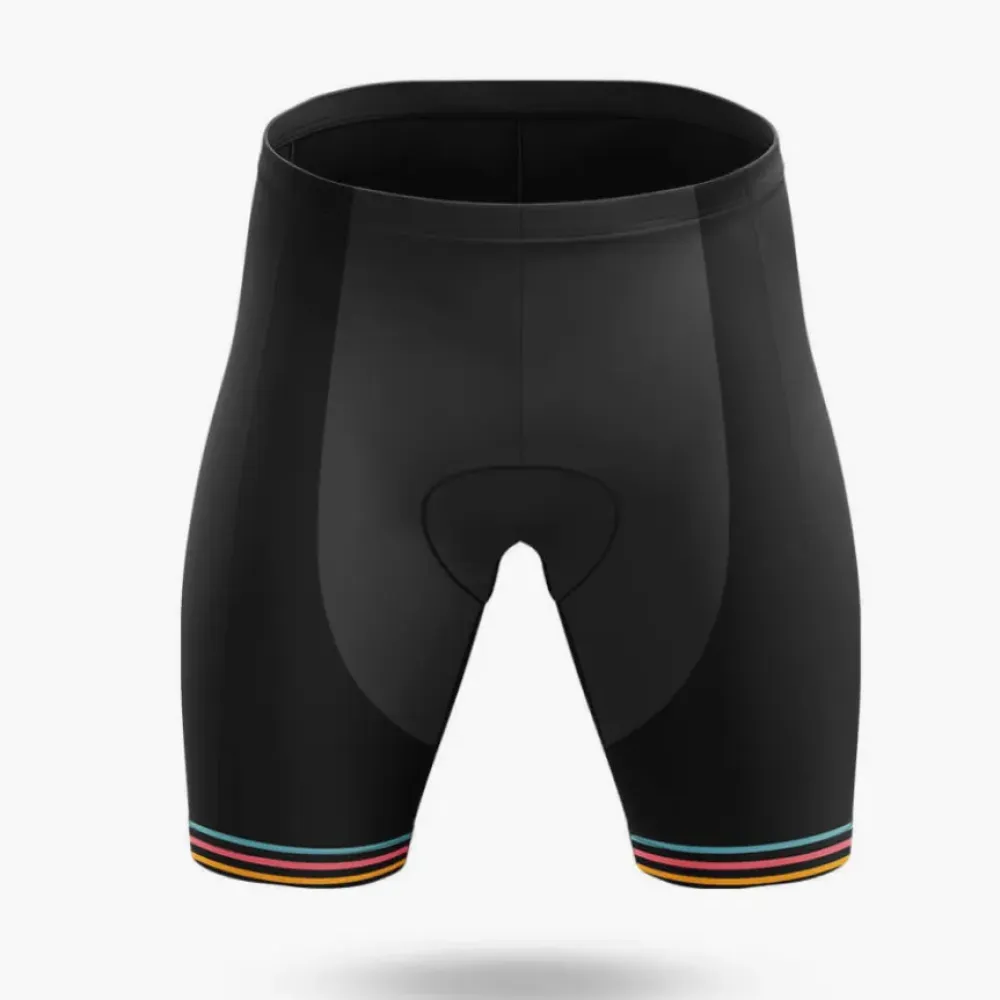 Llama Squad Women Cycling Shorts Black/Pink/Blue