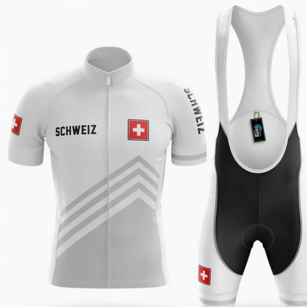 Schweiz S5 White Cycling Kit Full Set