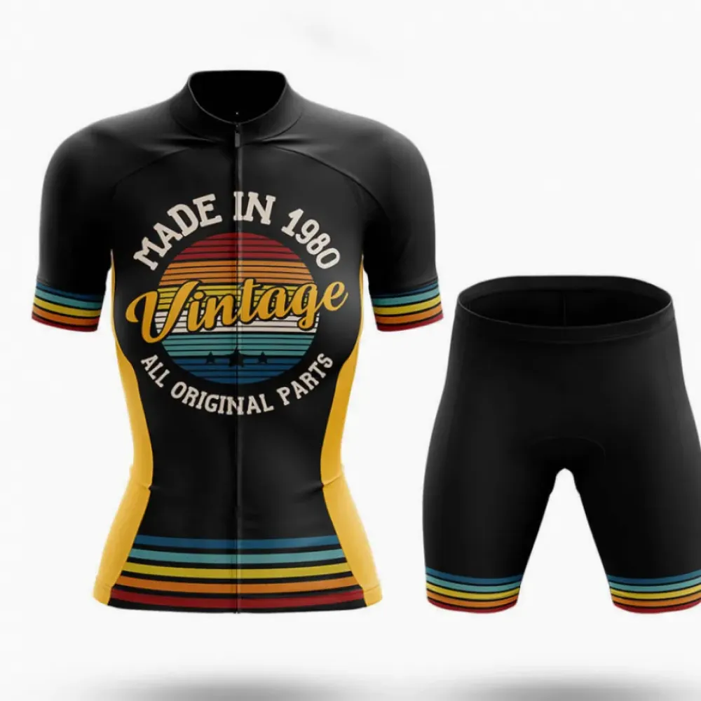 Vintage Custom Retro All Original Parts Yellow/Black/Gold