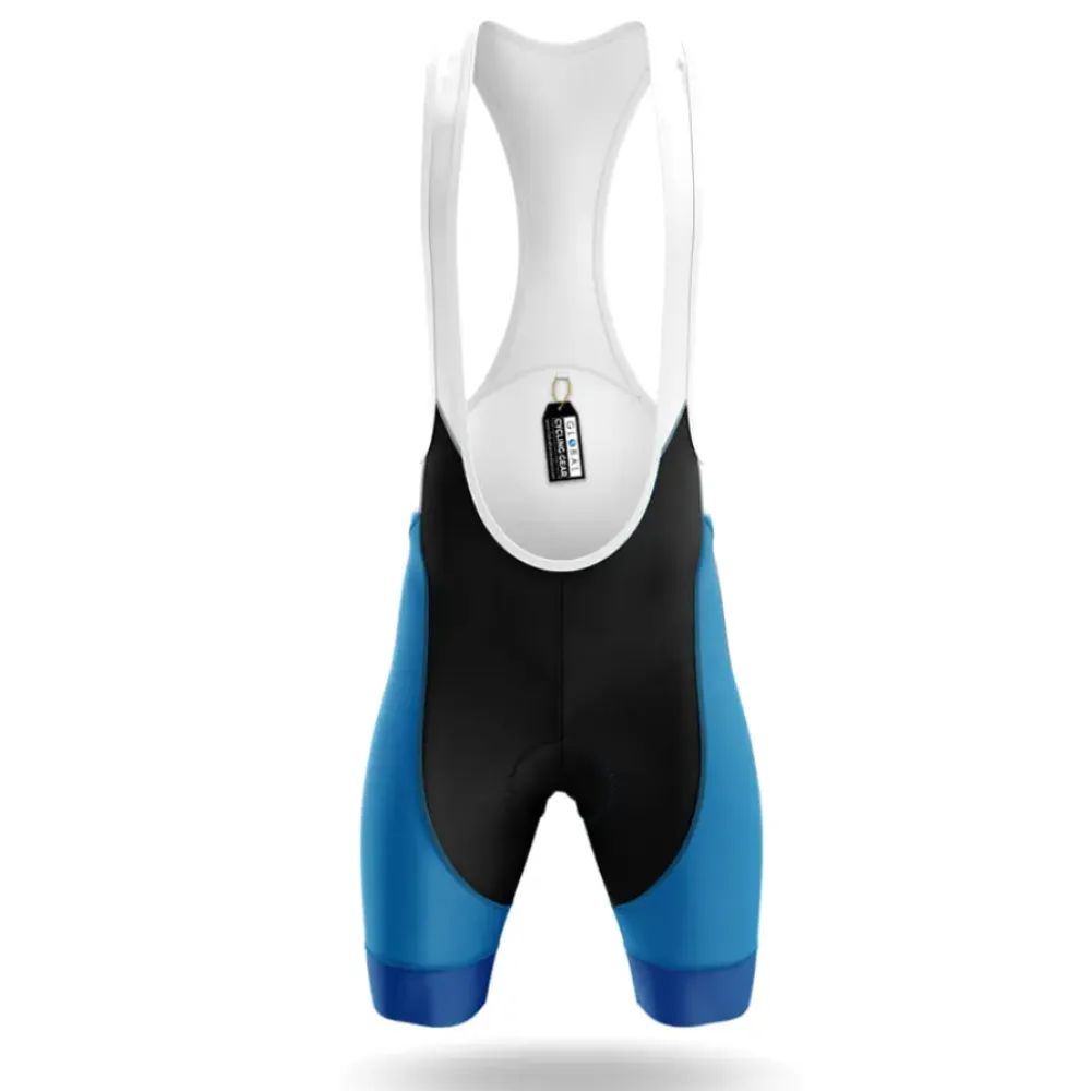 Cycling Weekend Forecast Bibs Breathable Blue/White/Black