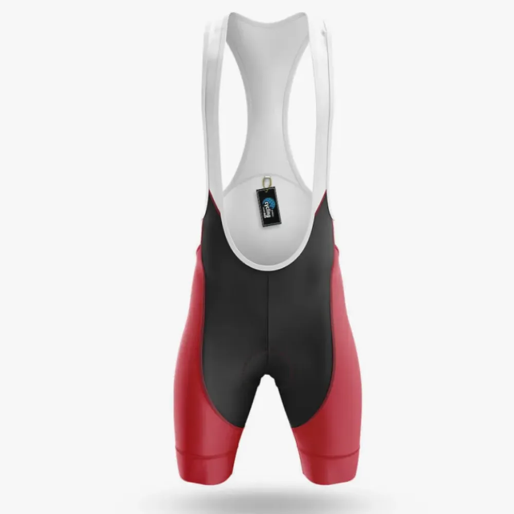 Arizona Pride Cycling Bibs Comfortable Red/Black/White