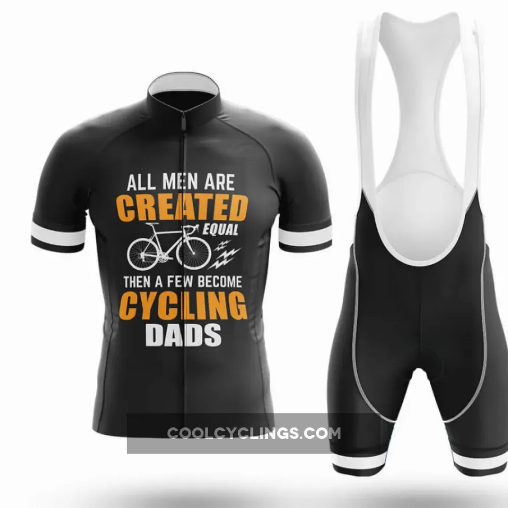 Cycling Dads Kit Equal Created Black/White/Gold
