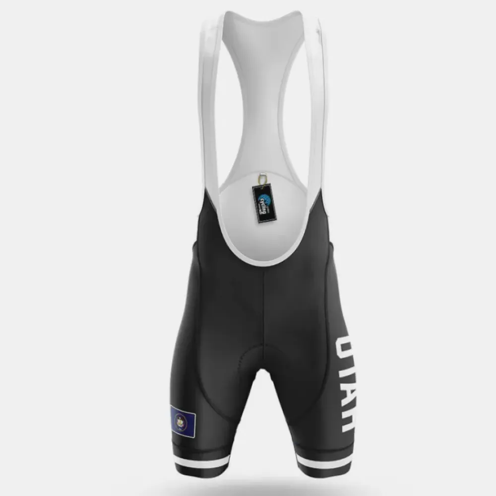 Utah S4 Cycling Bibs Black/White/Grey