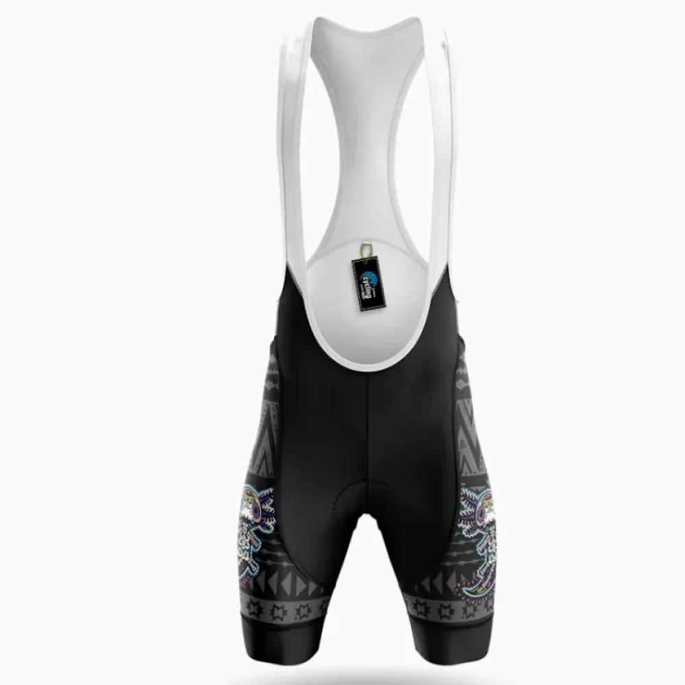 Cycling Bibs Axolotl Black/White/Grey