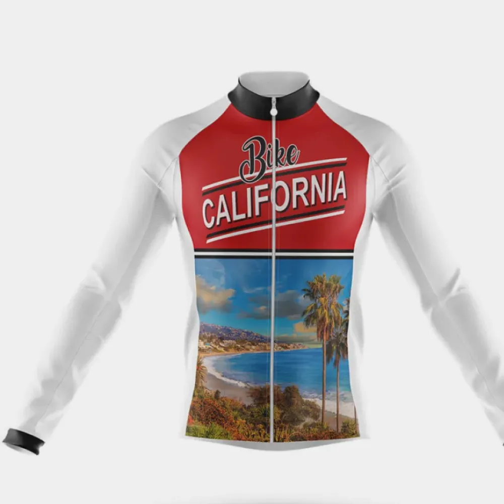 Bike California California Coast Red/White/Black