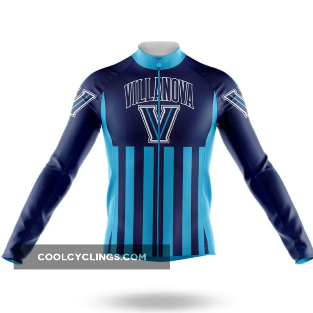Villanova University USA Cycling Jersey Blue/Black/Turquoise