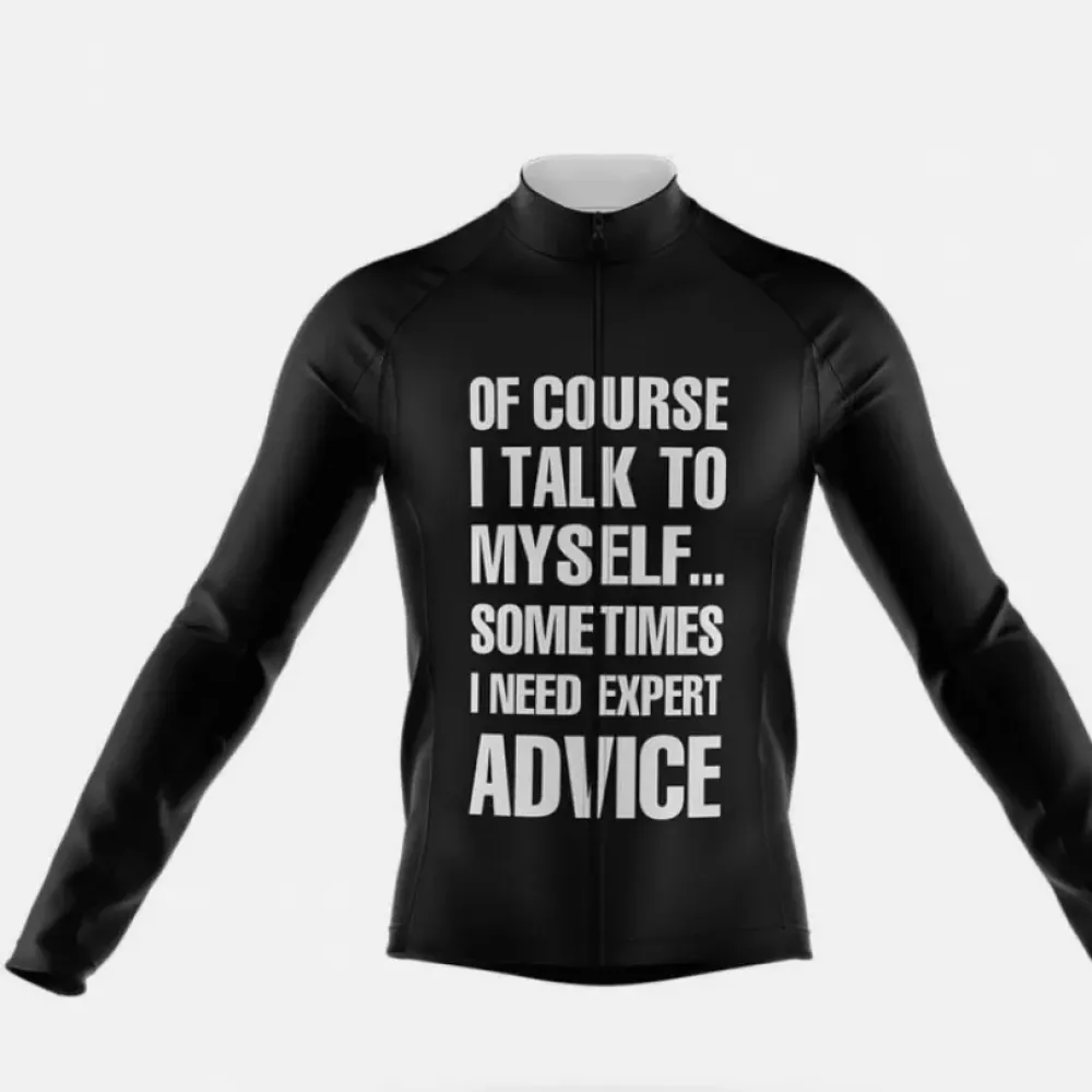 Cycling Jersey Expert Advice Black/White/Grey