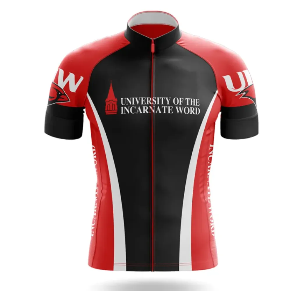 University of the Incarnate Word Cycling Jersey Red/Black/White