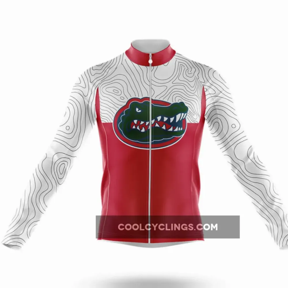 Florida Gators Topography Red/White/Green