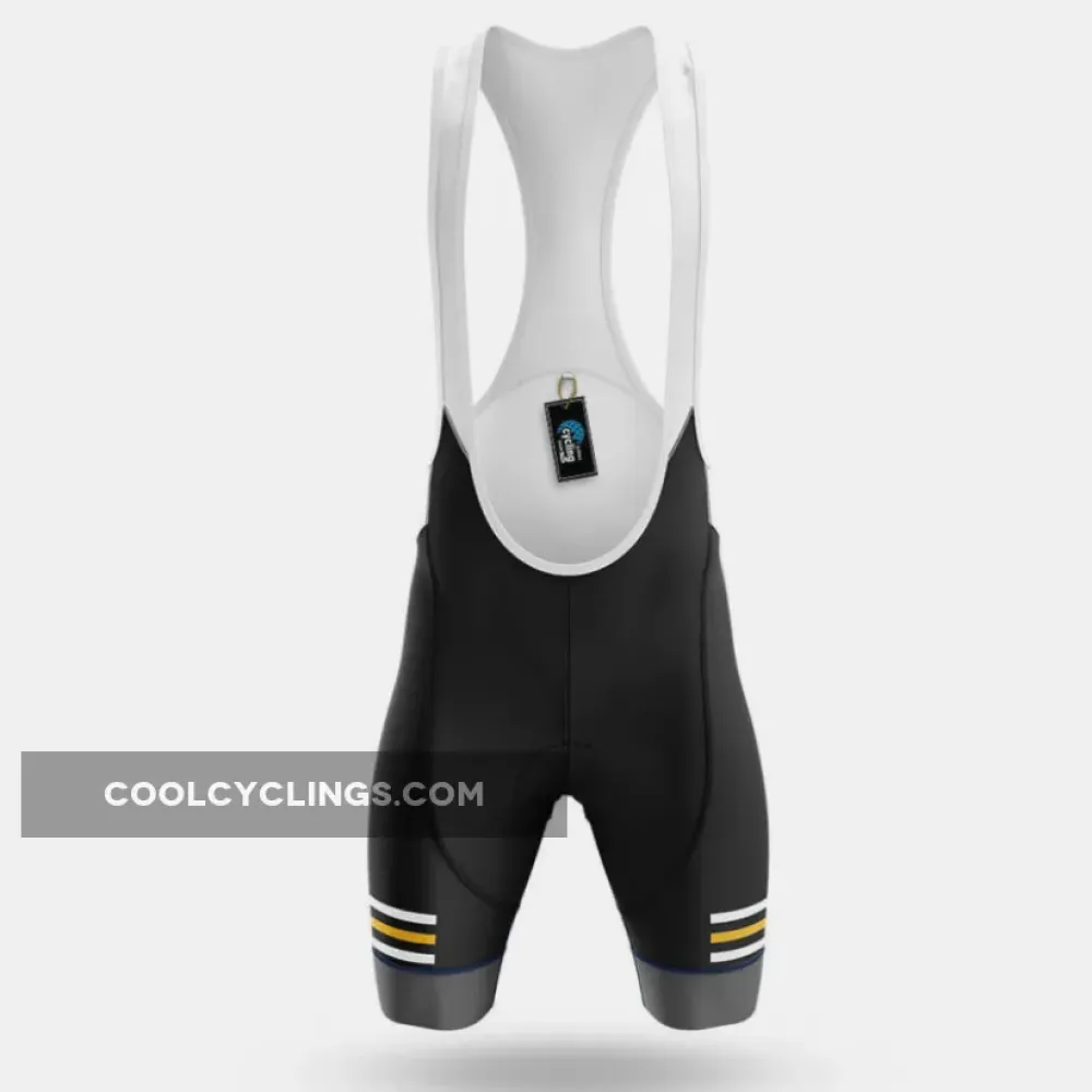 Cycling Bibs Grandparents White/Black/Gold