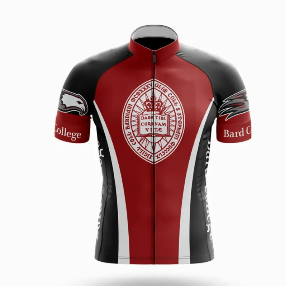Bard College Cycling Jersey Red/Black/White