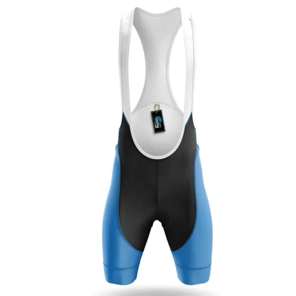 Cycling Bibs Comfortable Blue/Black/White