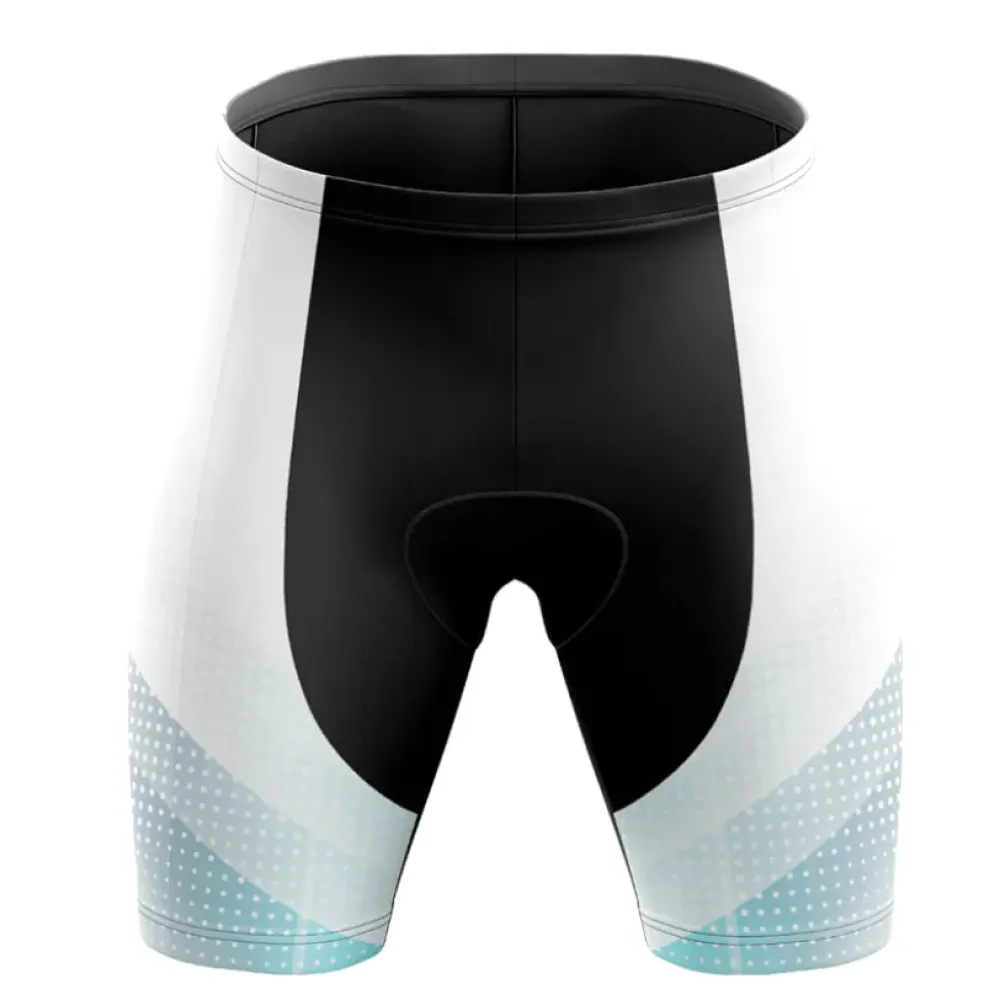 Retirement Plan White Women's Cycling Shorts Breathable Black/White/Grey