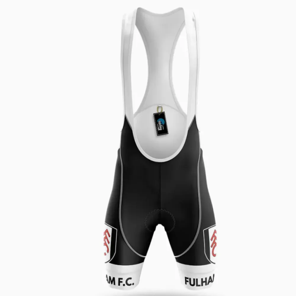 Cycling Bibs Fulham Black/White/Red