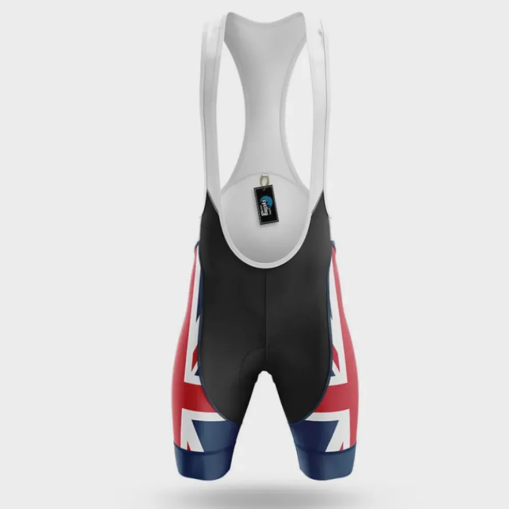 Cycling Bibs Union Jack Navy/Red/White