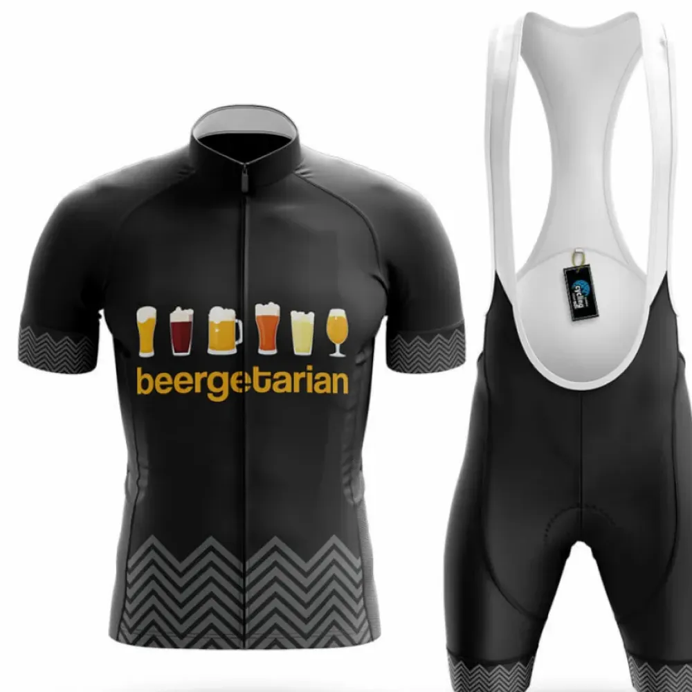 Cycling Kit Beergetarian Black/Grey/White