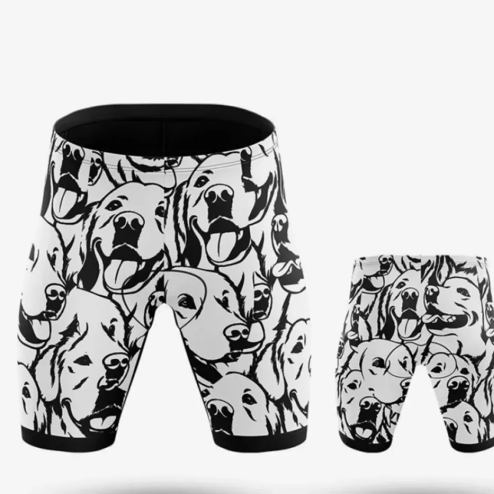 Labrador Retriever Women's Cycling Kit Colorful White/Black/Grey