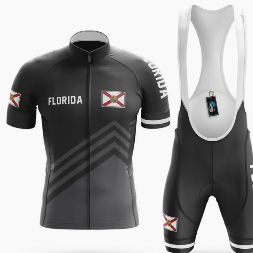 Florida S4 Cycling Kit Black/White/Gray