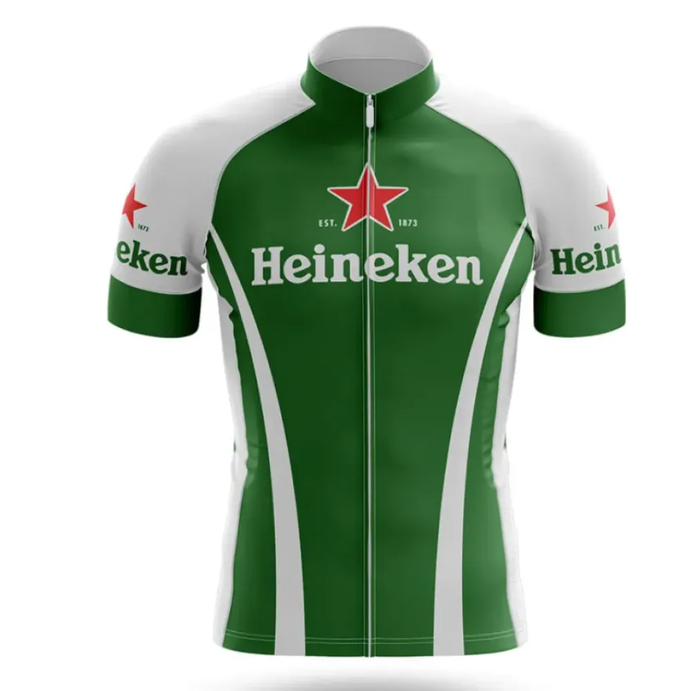 Heineken Cycling Jersey Premium Green/White/Red