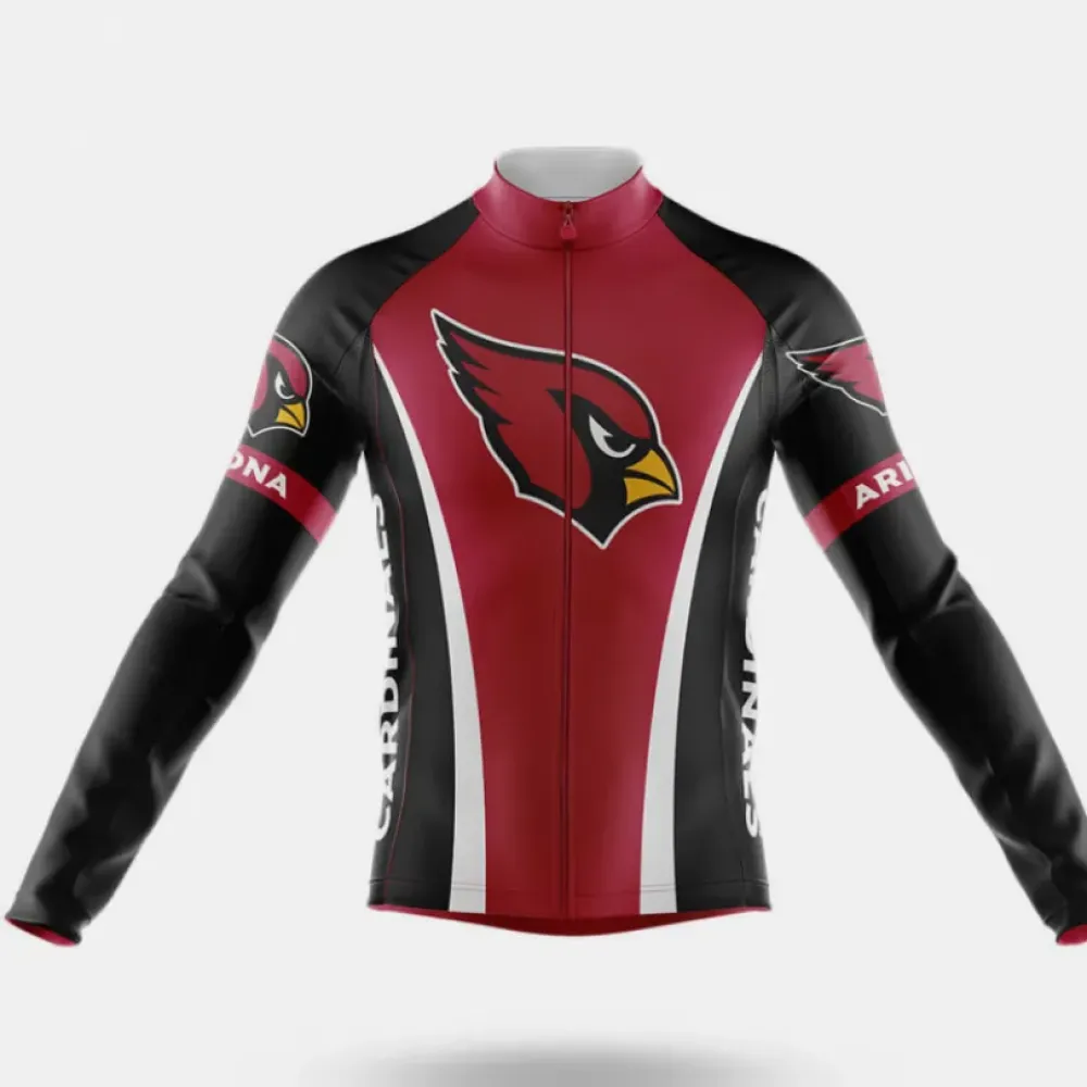 Arizona Cardinals Gridbirds Cycling Jersey Red/Black/White
