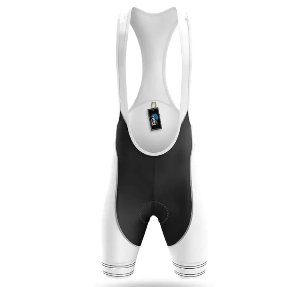 Rolling Bicycle Bib White/Black/Grey