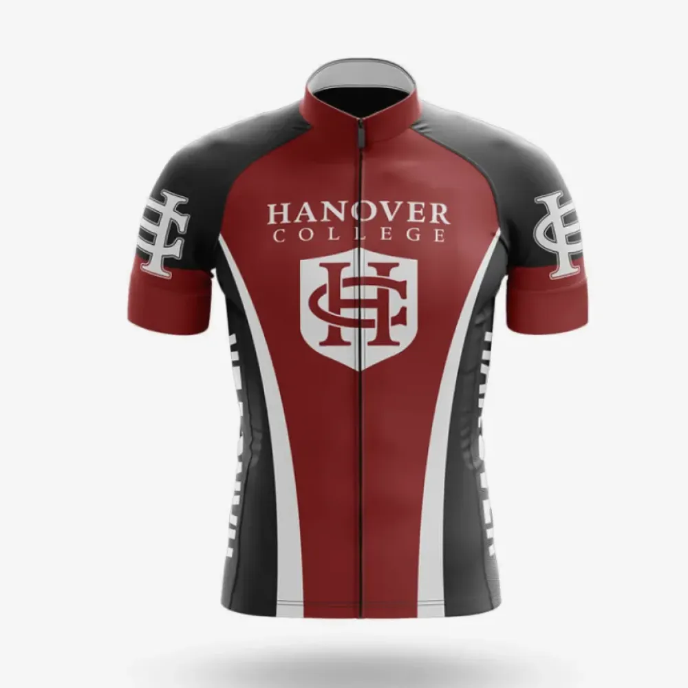 Hanover College Cycling Jersey College Pride Maroon/Black/White