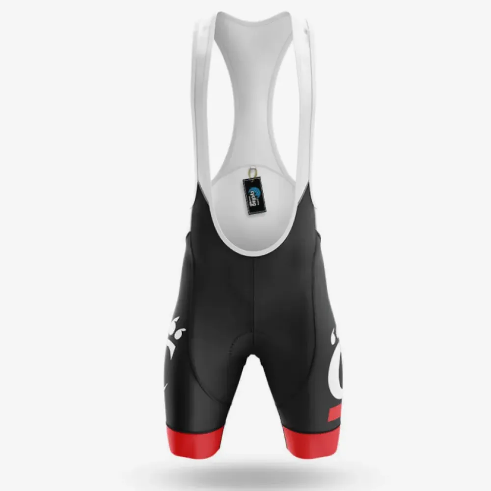 Bearcats Eyes Cycling Bibs Comfortable Black/Red/White