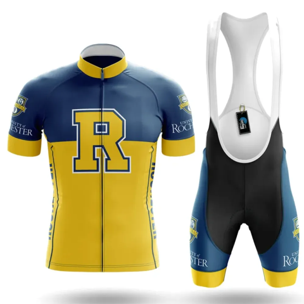 University of Rochester Cycling Kit Full Set Ver.2 R Navy/Yellow/White