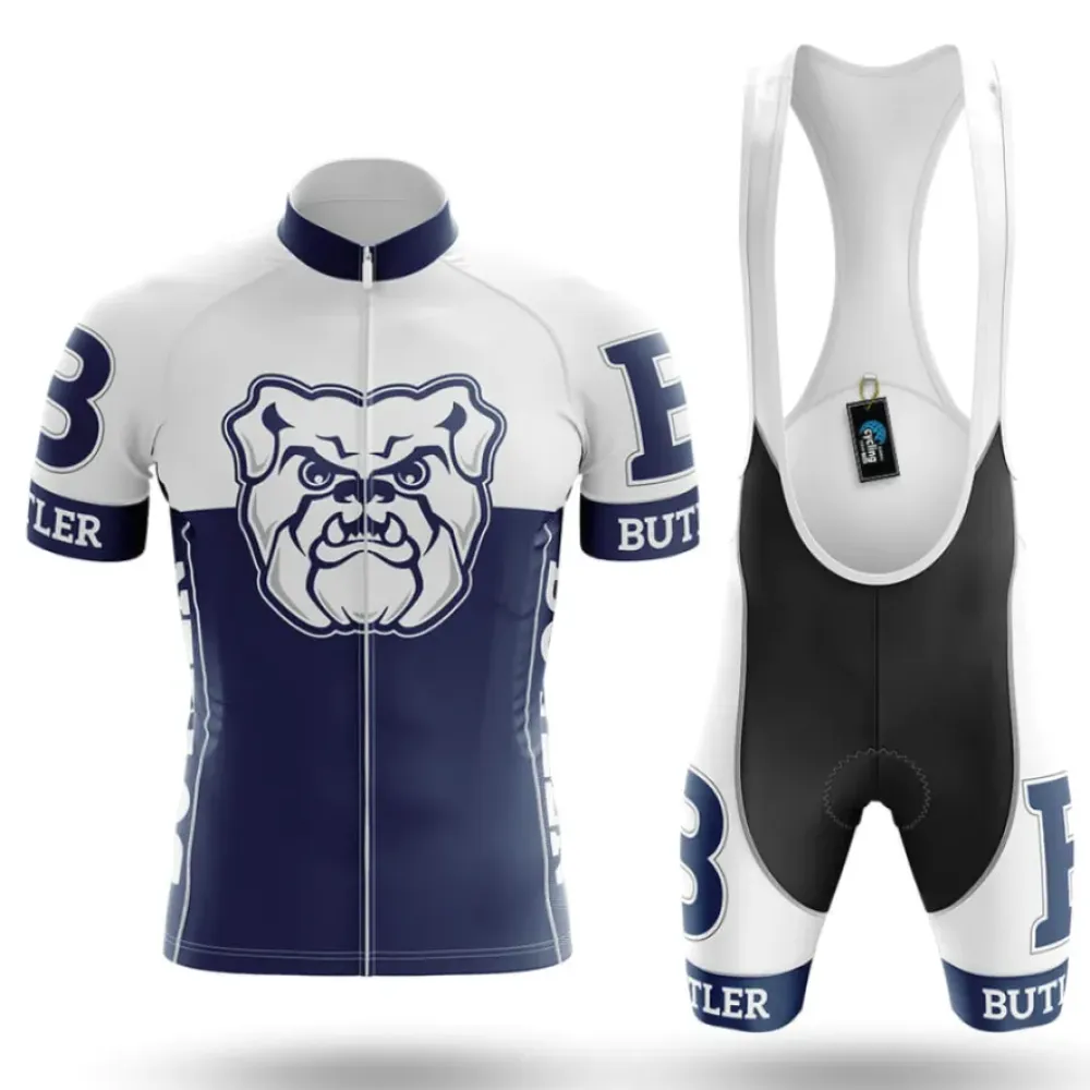 Butler University Cycling Kit Full Set Ver.2 Bulldog Navy/White/Blue