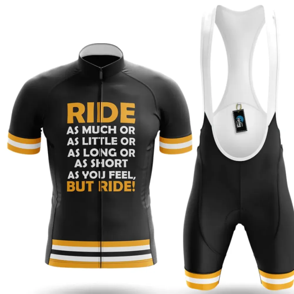 Cycling Kit Ride Black/Yellow/White