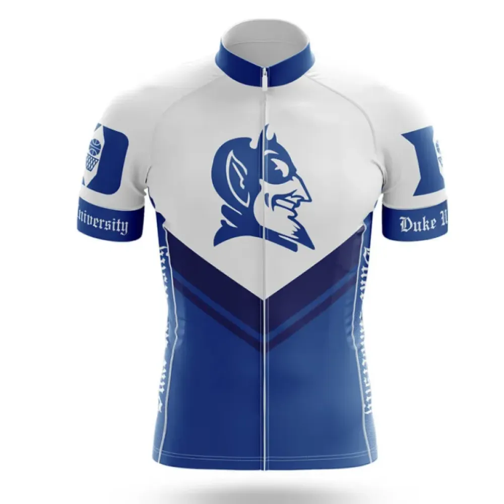 Duke University Cycling Jersey Ver.3 University Blue/White/Dark Blue