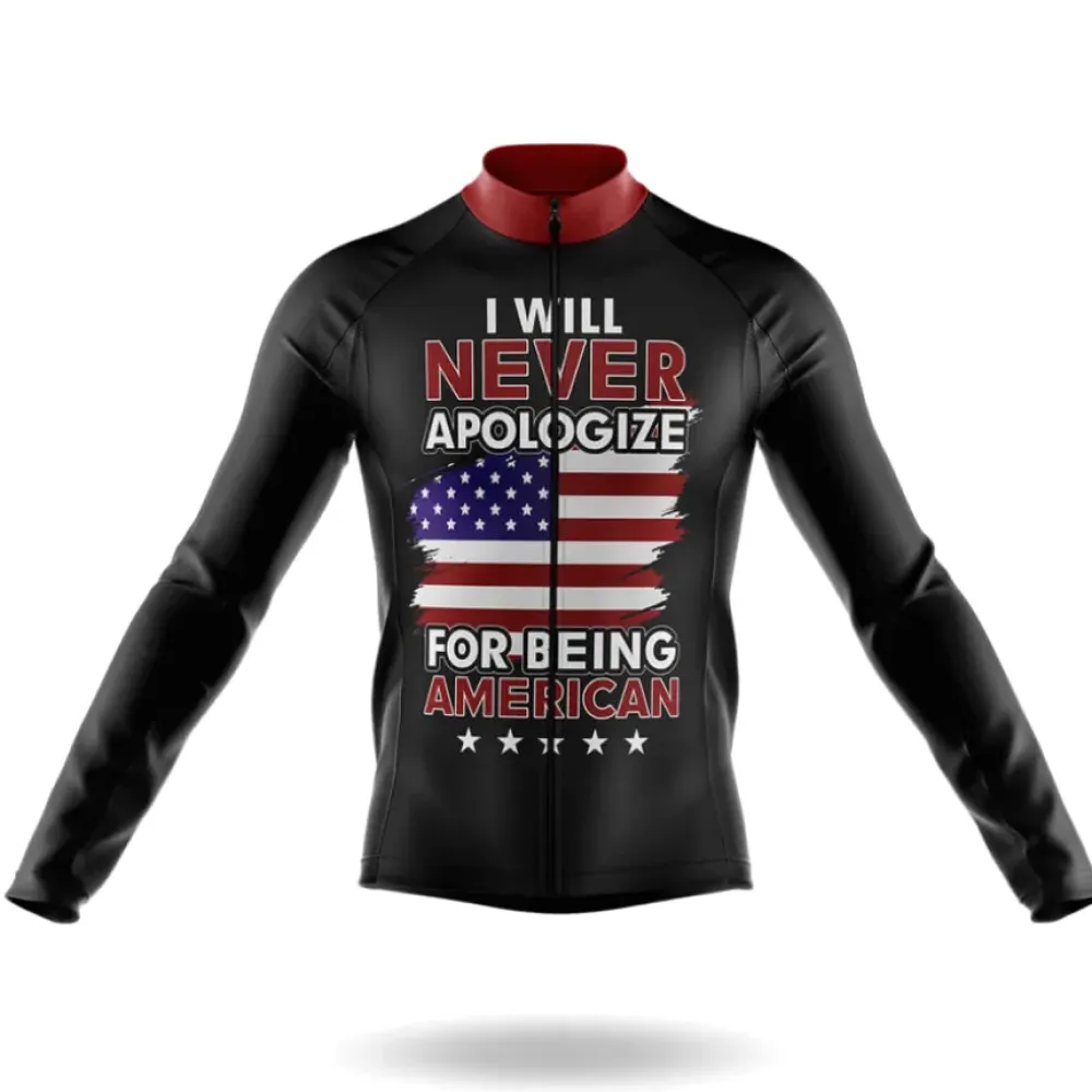 American Pride Never Apologize Black/Red/White