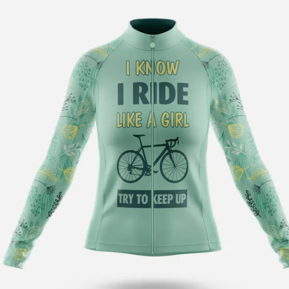 Like A Girl V6 Floral Mint/Gold/Black