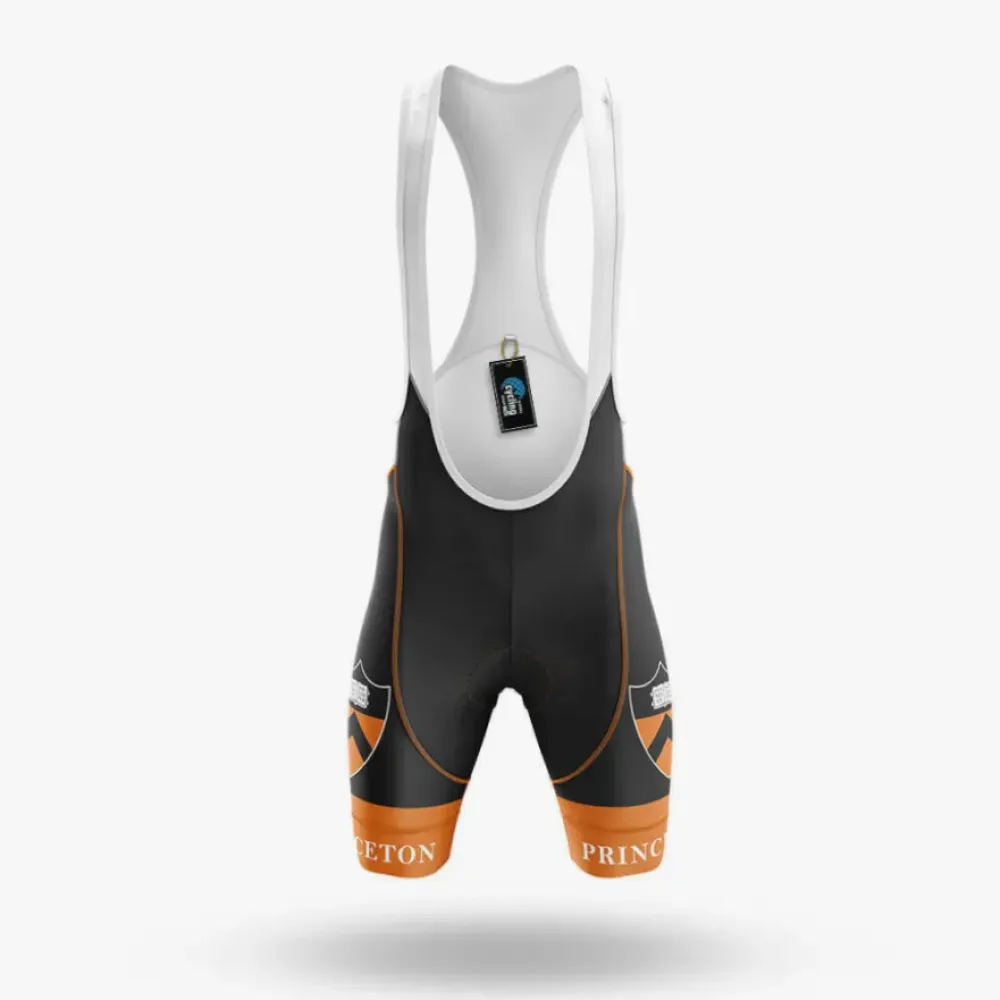 Princeton Cycling Bibs Comfortable Black/Orange/White