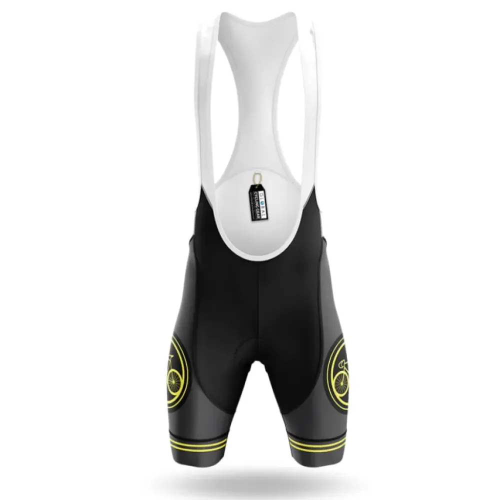 Cycling Gear Retired Bibs Yellow/Black/White